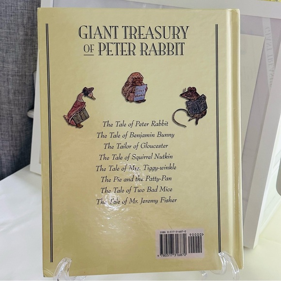 Giant Treasury of Peter Rabbit 🐰🤍 Beatrix Potter Hardcover Book - Picture 8 of 8